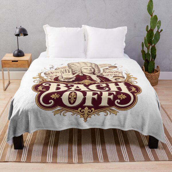 Item preview, Bach Off Funny Classical Music Composer Pun designed and sold by AntiqueImages.