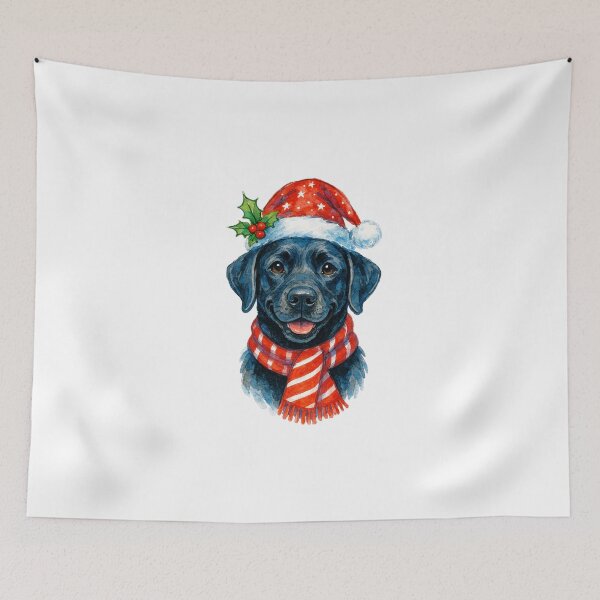 Item preview, Labrador Dog Christmas designed and sold by Timeless Bond Designs.