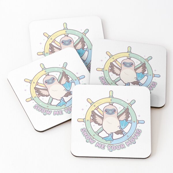 Item preview, Show Me Your Moves Kawaii Blue Footed Booby designed and sold by Arc2020.