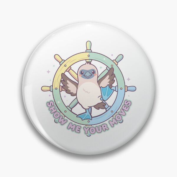 Item preview, Show Me Your Moves Kawaii Blue Footed Booby designed and sold by Arc2020.