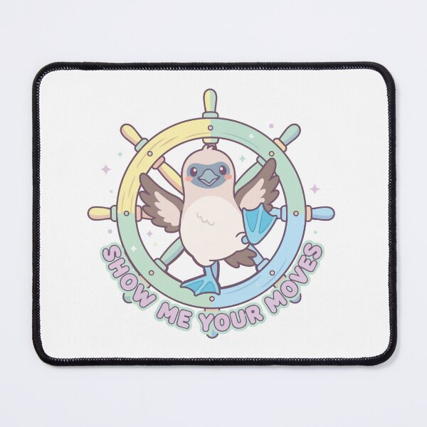 Item preview, Show Me Your Moves Kawaii Blue Footed Booby designed and sold by Arc2020.