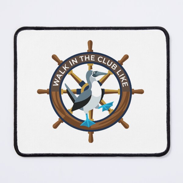 Item preview, Walk In The Club Like Minimalist Blue Footed Booby designed and sold by Arc2020.