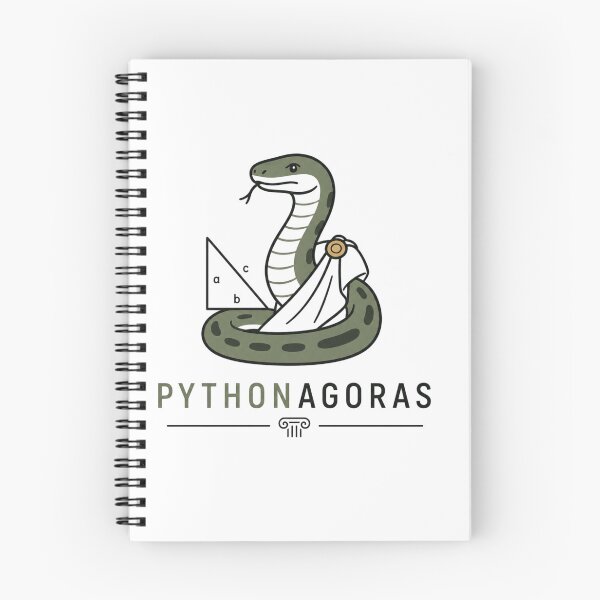 Item preview, Pythonagoras Funny Pythagoras Python Pun designed and sold by NicramR.