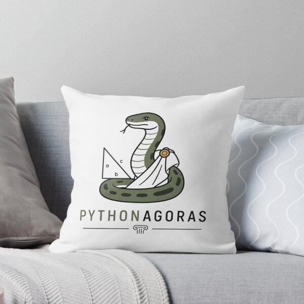 Item preview, Pythonagoras Funny Pythagoras Python Pun designed and sold by NicramR.