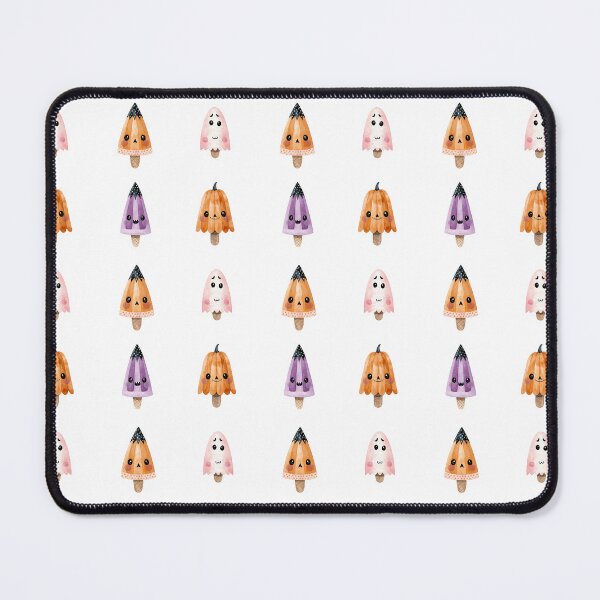 Item preview, Cute Halloween Popsicles Ghost Pumpkin Seamless Pattern Design Collection designed and sold by EL-Lebedenko.