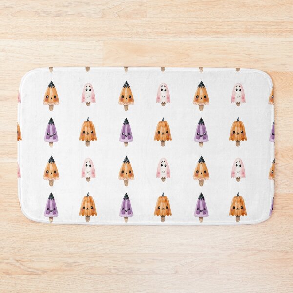 Item preview, Cute Halloween Popsicles Ghost Pumpkin Seamless Pattern Design Collection designed and sold by EL-Lebedenko.