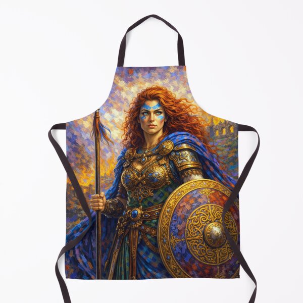 Item preview, Boudicca – Rise of the Warrior Queen Painting designed and sold by GalleryKauffeld.