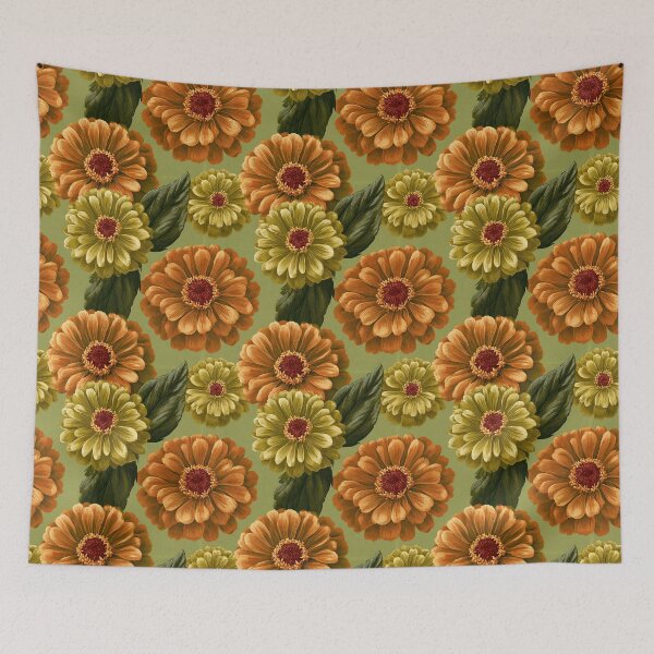 Item preview, Colorful Zinnia - Hawaiian Flower Pattern - Retirement Gifts designed and sold by RoyalStarsPatts.