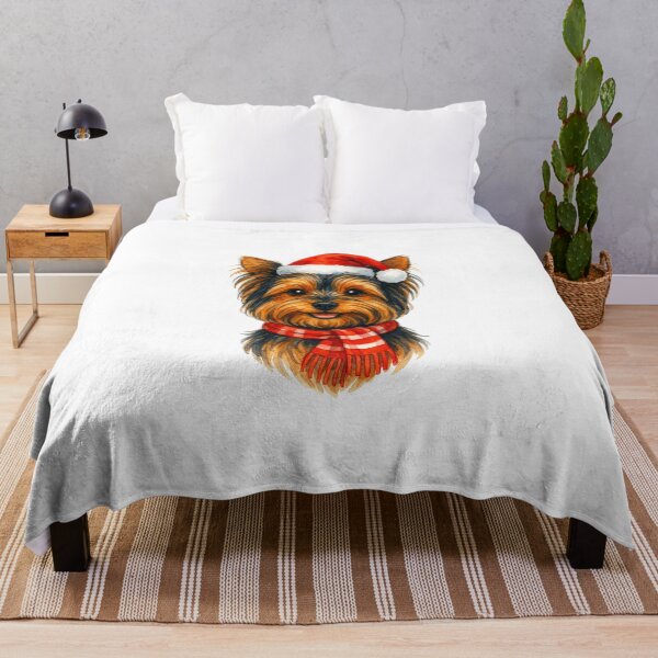 Item preview, Yorkshire Terrier Dog Christmas designed and sold by Timeless Bond Designs.