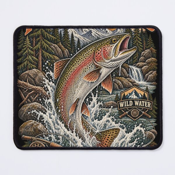 Item preview, TROUT RUNS WILD designed and sold by KrungiT Design .