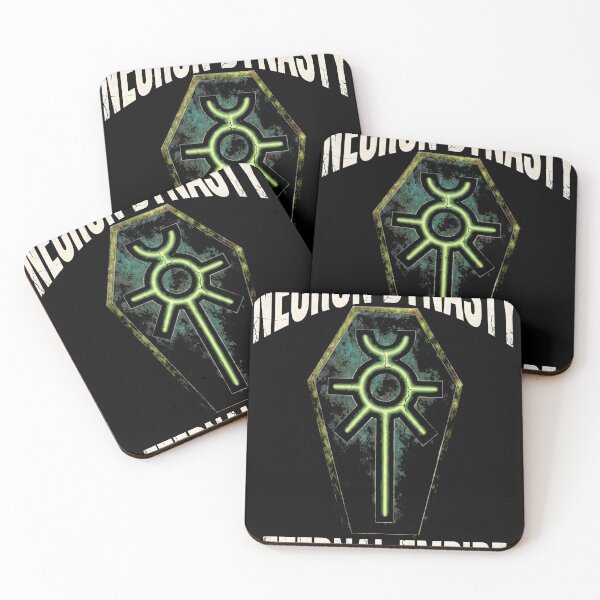 Item preview, Necron Warhammer 40,000 Bootleg Video Game Streetwear Tee designed and sold by Senpaiwaves.