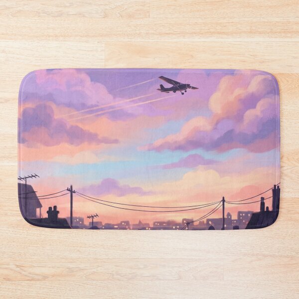 Item preview, Pastel Airplane Sky designed and sold by artistifoo.