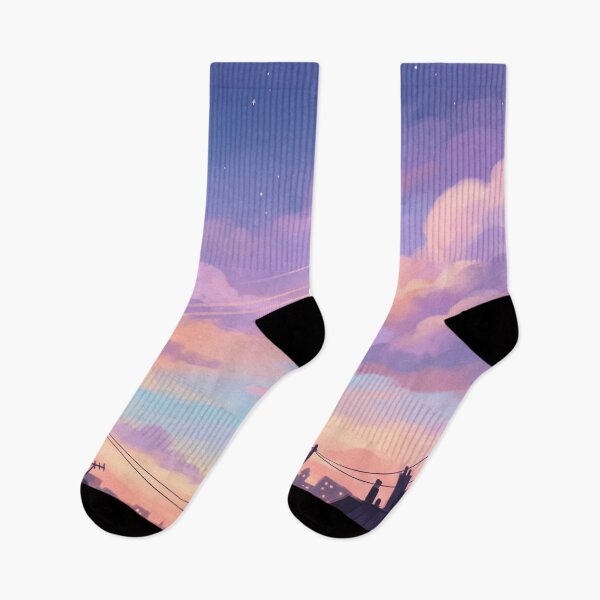 Item preview, Pastel Airplane Sky designed and sold by artistifoo.