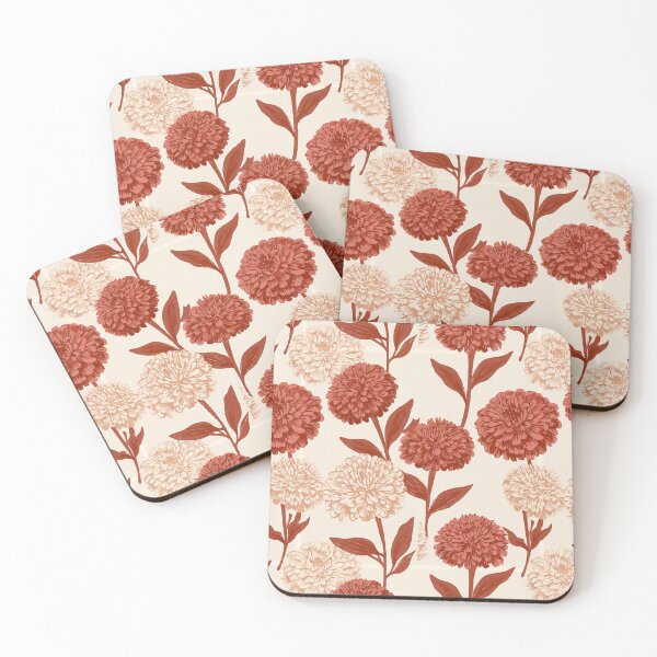 Item preview, Stunning Zinnia Floral - Tropical Flower Pattern - Retirement Gifts For Women designed and sold by RoyalStarsPatts.