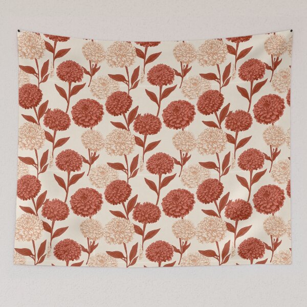 Item preview, Stunning Zinnia Floral - Tropical Flower Pattern - Retirement Gifts For Women designed and sold by RoyalStarsPatts.