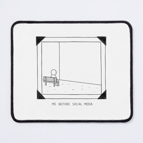 Item preview, Me Before Social Media designed and sold by MonkiFlipp.