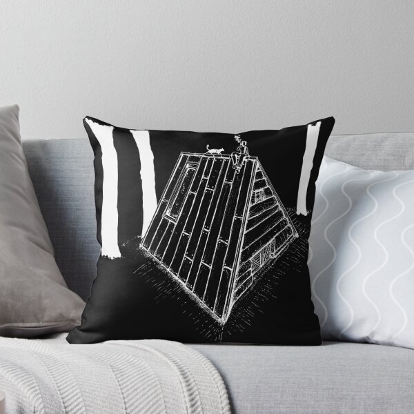 Item preview, A-Frame Cabin in the Woods - Dark Version designed and sold by BarnBurns.