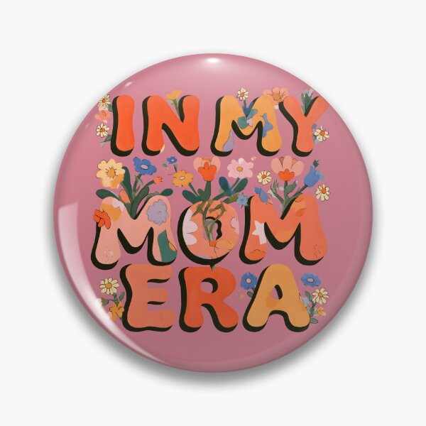 Item preview, In My Mom Era – Groovy Floral Retro Mom Design designed and sold by KAM-KAM-STORE.