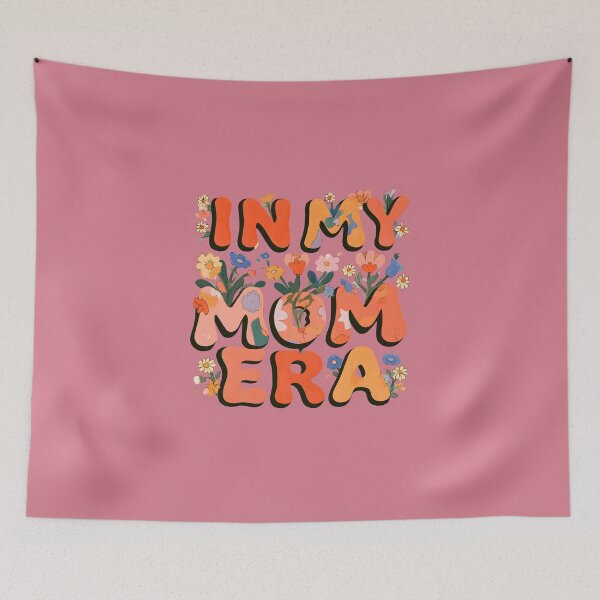 Item preview, In My Mom Era – Groovy Floral Retro Mom Design designed and sold by KAM-KAM-STORE.