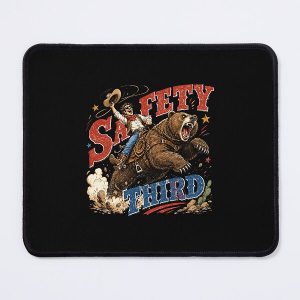 Item preview, Safety Third Cowboy designed and sold by mahdilahlo.