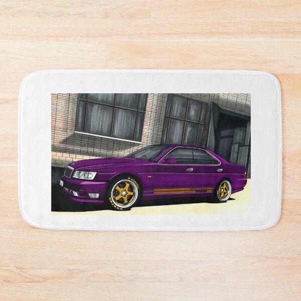 Item preview, Exclusive drawing legendary classic purple modified jdm sport car Laurel Sedan RB20DE Club S designed and sold by Cars23.