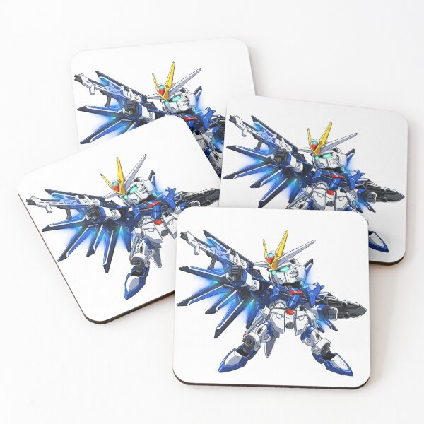 Item preview, chibi SD gundam STTS-909 Rising Freedom Gundam FULL BRUST ATTACK POSE  designed and sold by sabartgunpla.