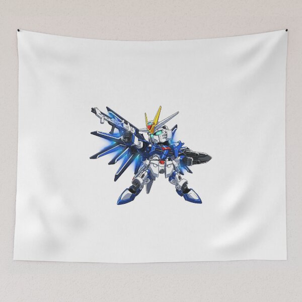 Item preview, chibi SD gundam STTS-909 Rising Freedom Gundam FULL BRUST ATTACK POSE  designed and sold by sabartgunpla.