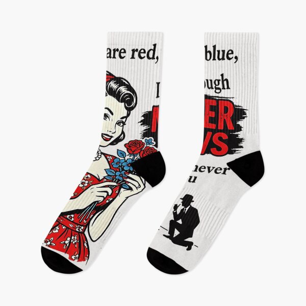 Item preview, Roses Are Red Violets Are Blue I Watch Enough Murder Shows They Will Never Find You True Crime Fan Dark Humor designed and sold by CharlieConon.