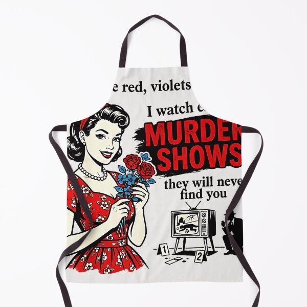 Item preview, Roses Are Red Violets Are Blue I Watch Enough Murder Shows They Will Never Find You True Crime Fan Dark Humor designed and sold by CharlieConon.