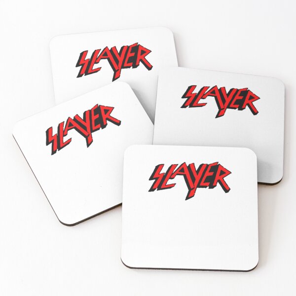 Item preview, Slayer – Graffiti Red Thrash Logo on White Background designed and sold by cortezbarronvv.
