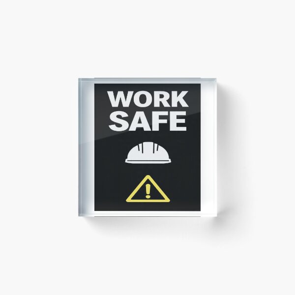 Item preview, Work Safe designed and sold by safetygearpro.