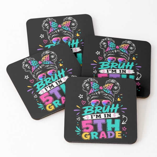 Item preview, Bruh I'm In 5th Grade Elementary School Student designed and sold by RetroMini2026.