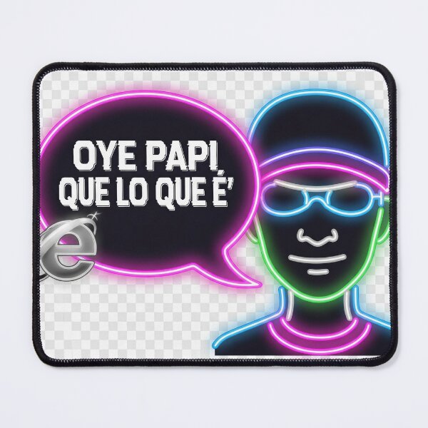 Item preview, Hey Papi, What's Up? - Cyberpunk Neon Y2K Urban designed and sold by elglotonmusical.