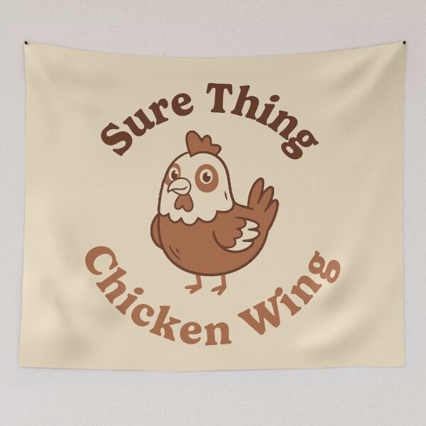 Item preview, Sure Thing Chicken Wing designed and sold by Trippin-Tito's.