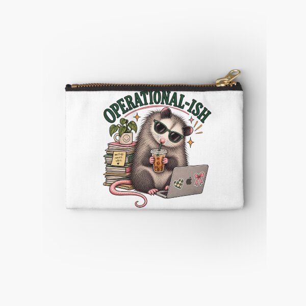 Item preview, Operational ish Coffee Possum – Funny Work Humor  designed and sold by taylorvinyls.