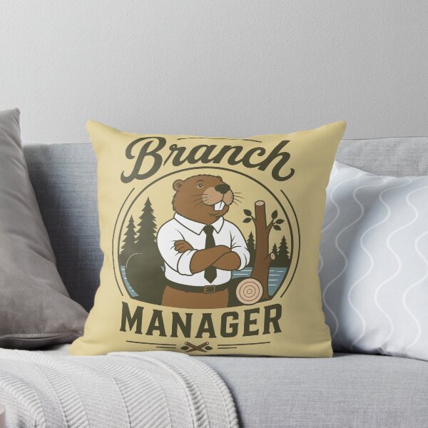 Item preview, Branch Manager Beaver Office Work Corporate Manager Humor designed and sold by ALCOSHIRTS OFFICIAL.