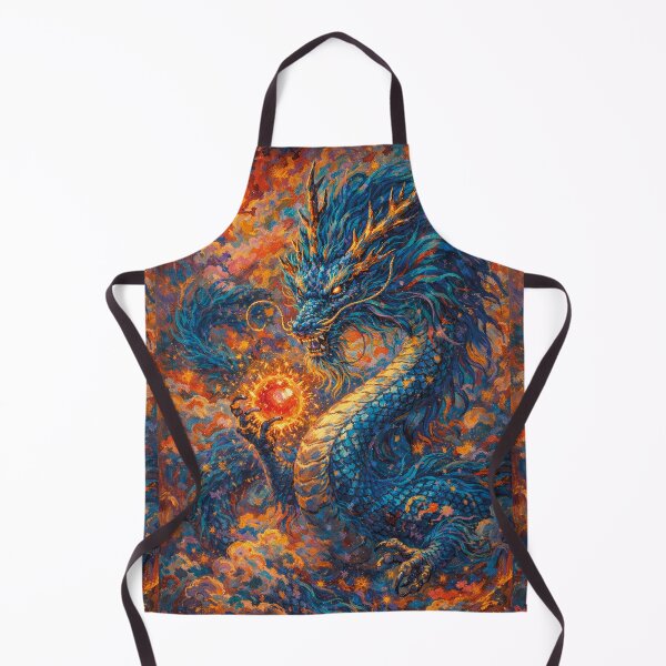 Item preview, Blue Dragon painting – Spirit of the Ancient World. designed and sold by GalleryKauffeld.