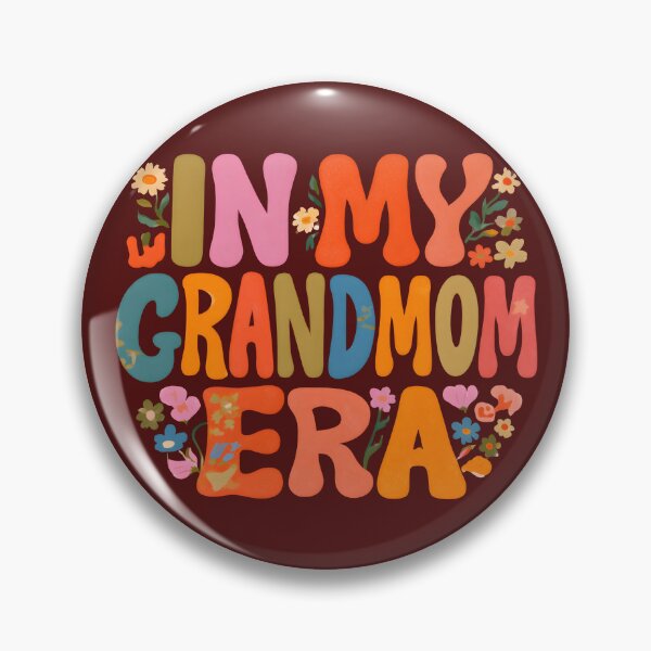 Item preview, In My Grandmom Era – Groovy Floral Grandma Design designed and sold by KAM-KAM-STORE.