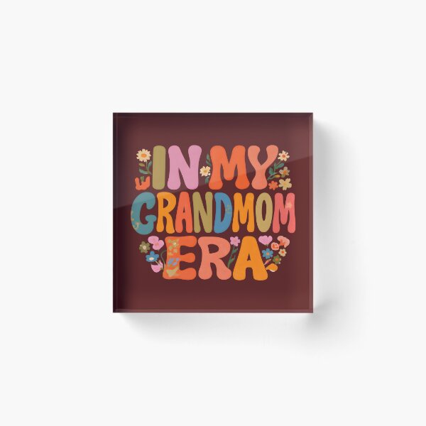 Item preview, In My Grandmom Era – Groovy Floral Grandma Design designed and sold by KAM-KAM-STORE.