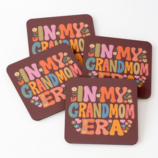 Item preview, In My Grandmom Era – Groovy Floral Grandma Design designed and sold by KAM-KAM-STORE.