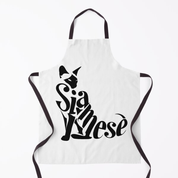 Item preview, Siamese Cat Word Art | Typography Cat Silhouette Design designed and sold by AyfuDesigns.