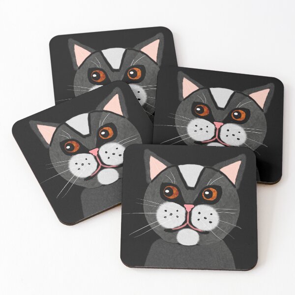 Item preview, Whimsical Cat Portrait designed and sold by Elaine M Hayward .