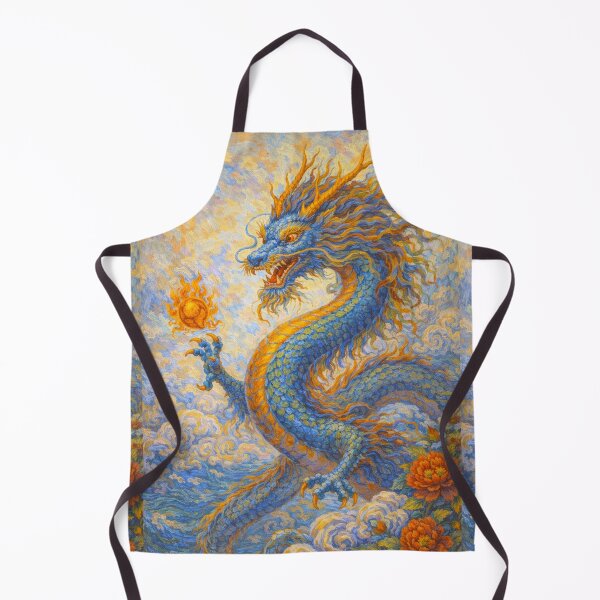 Item preview, Blue Dragon – Spirit of the Ancient World Painting. designed and sold by GalleryKauffeld.