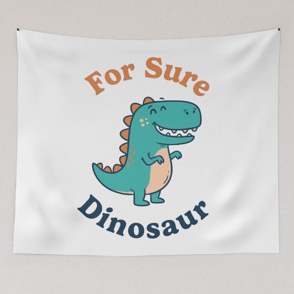 Item preview, For Sure Dinosaur designed and sold by Trippin-Tito's.