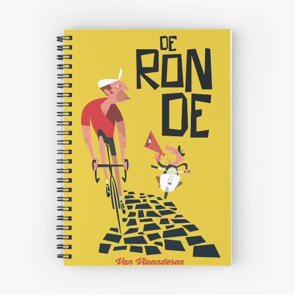 Item preview, De Ronde Cycling poster designed and sold by Gary Godel.