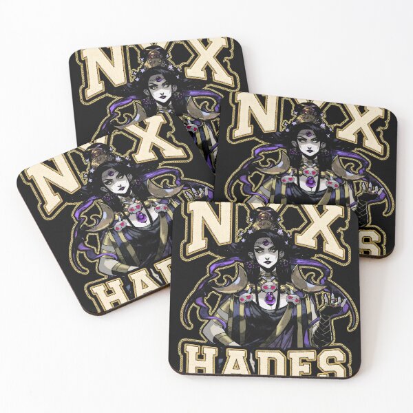 Item preview, Nyx Hades Varsity Video Game Streetwear Tee designed and sold by Senpaiwaves.