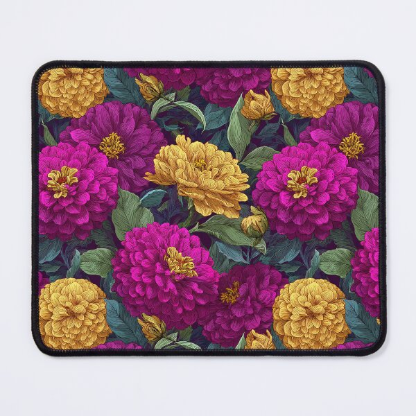 Item preview, Cute Zinnia Texture - Flower Floral Pattern - Retirement Gifts for Wife designed and sold by RoyalStarsPatts.