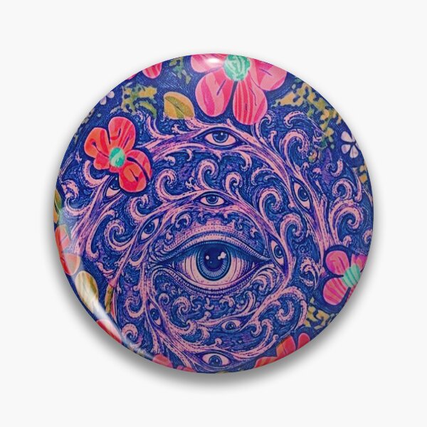 Item preview, All Seeing Eye In Bloom designed and sold by weirdove.