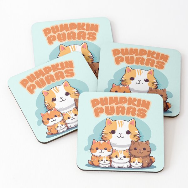 Item preview,  Purrfect Parents – Cute Cat Family Illustration designed and sold by HappyNestIN.