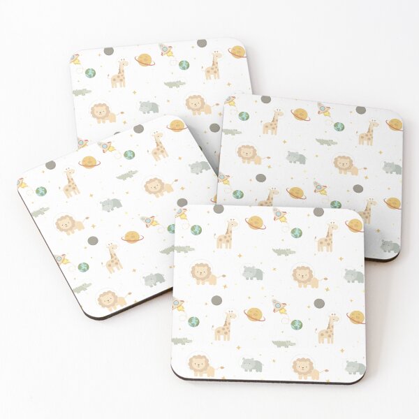 Item preview, Original children's textiles: wallpaper, clothes . Space and animals of Africa. designed and sold by Natalia4321.